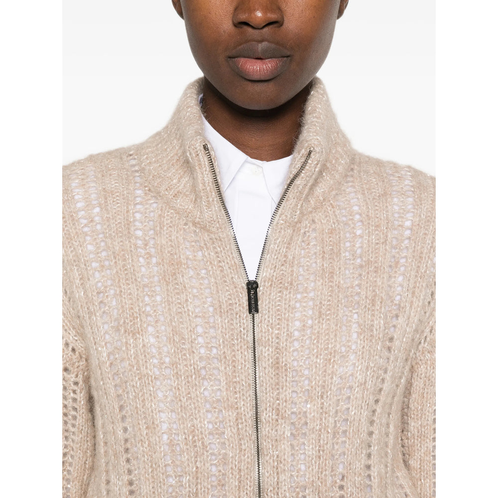 Peserico Neutrals Knitwear - Cardigans Women PESERICO