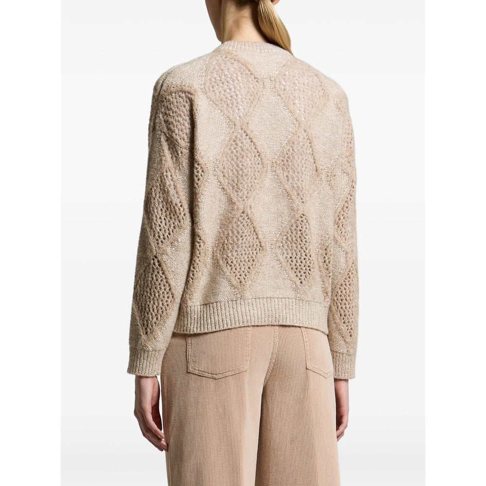 Peserico Neutrals Knitwear - Jumpers Women PESERICO
