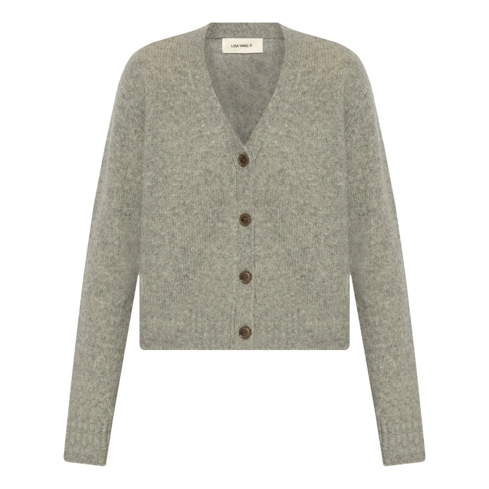 Lisa Yang Grey Knitwear - Cardigans Women LISA YANG
