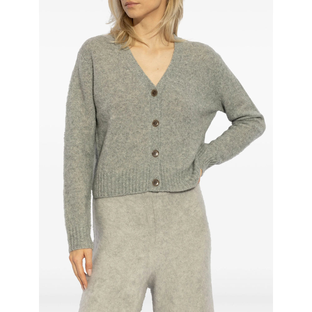 Lisa Yang Grey Knitwear - Cardigans Women LISA YANG