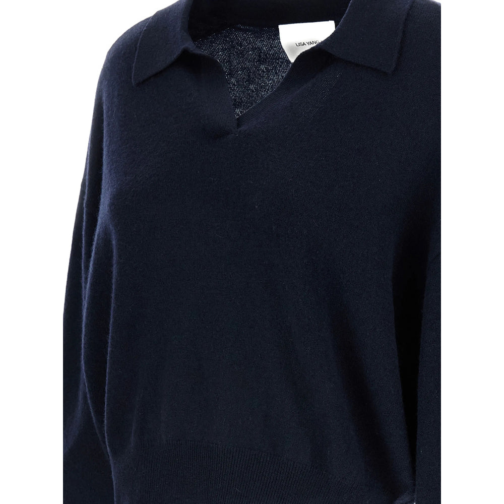Lisa Yang Blue Knitwear - Jumpers Women LISA YANG
