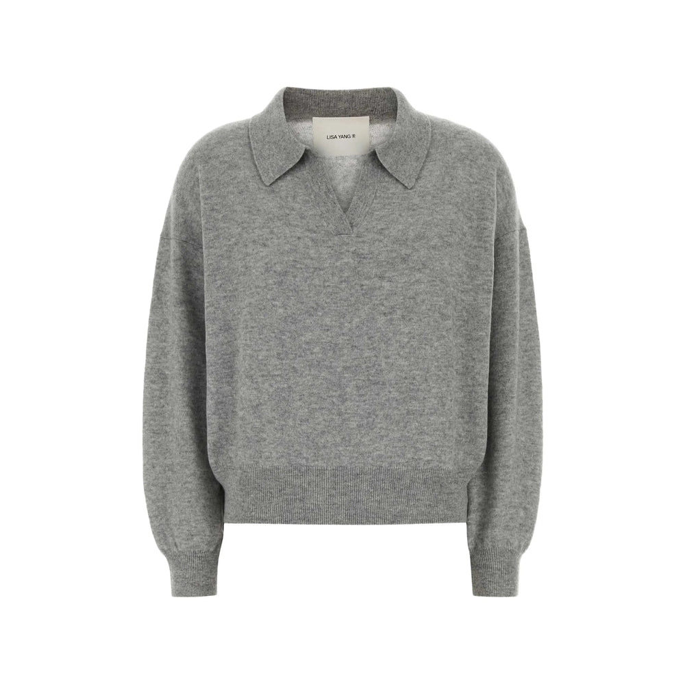 Lisa Yang Grey Knitwear - Jumpers Women LISA YANG