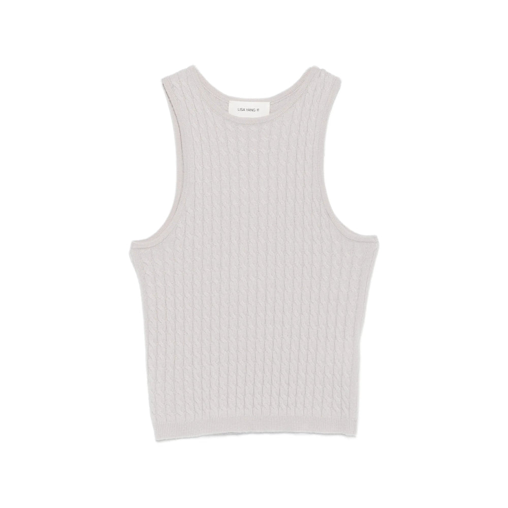 Lisa Yang Grey Tops - Vests & Tank Tops Women LISA YANG