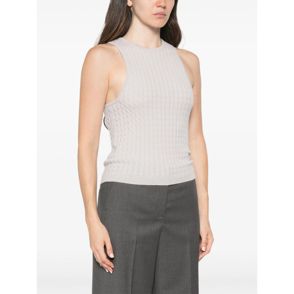 Lisa Yang Grey Tops - Vests & Tank Tops Women LISA YANG
