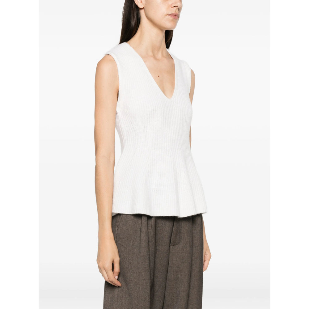 Lisa Yang White Tops - Vests & Tank Tops Women LISA YANG