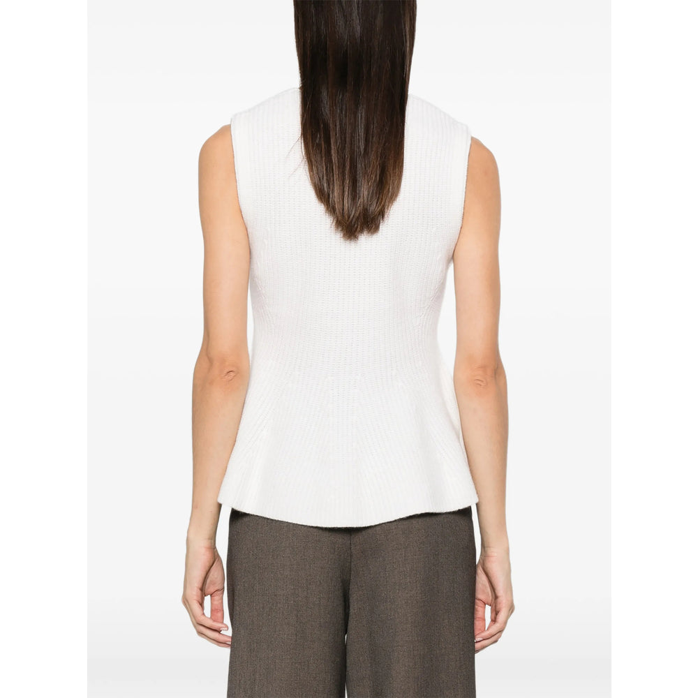 Lisa Yang White Tops - Vests & Tank Tops Women LISA YANG