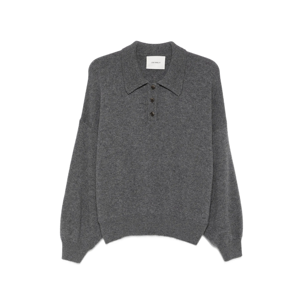Lisa Yang Grey Knitwear - Jumpers Women LISA YANG