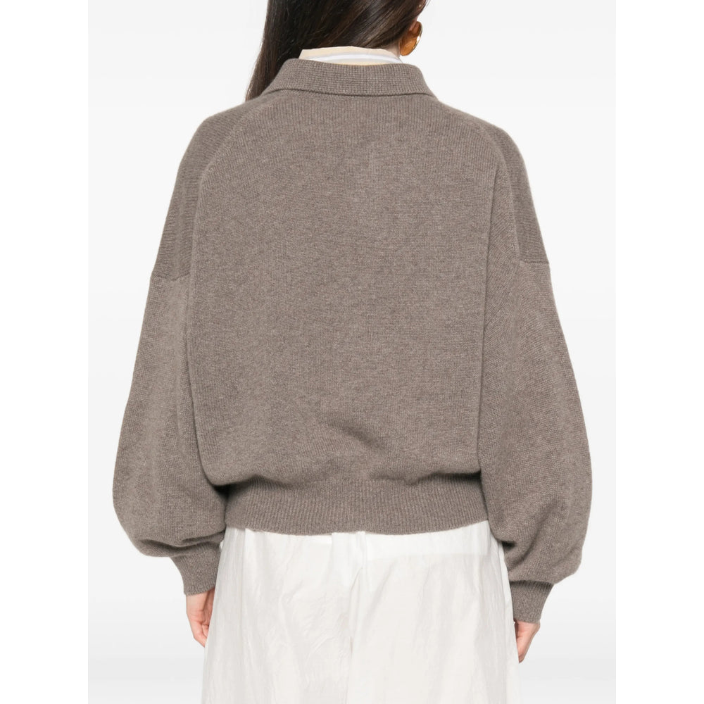 Lisa Yang Brown Tops - Polo Tops Women LISA YANG