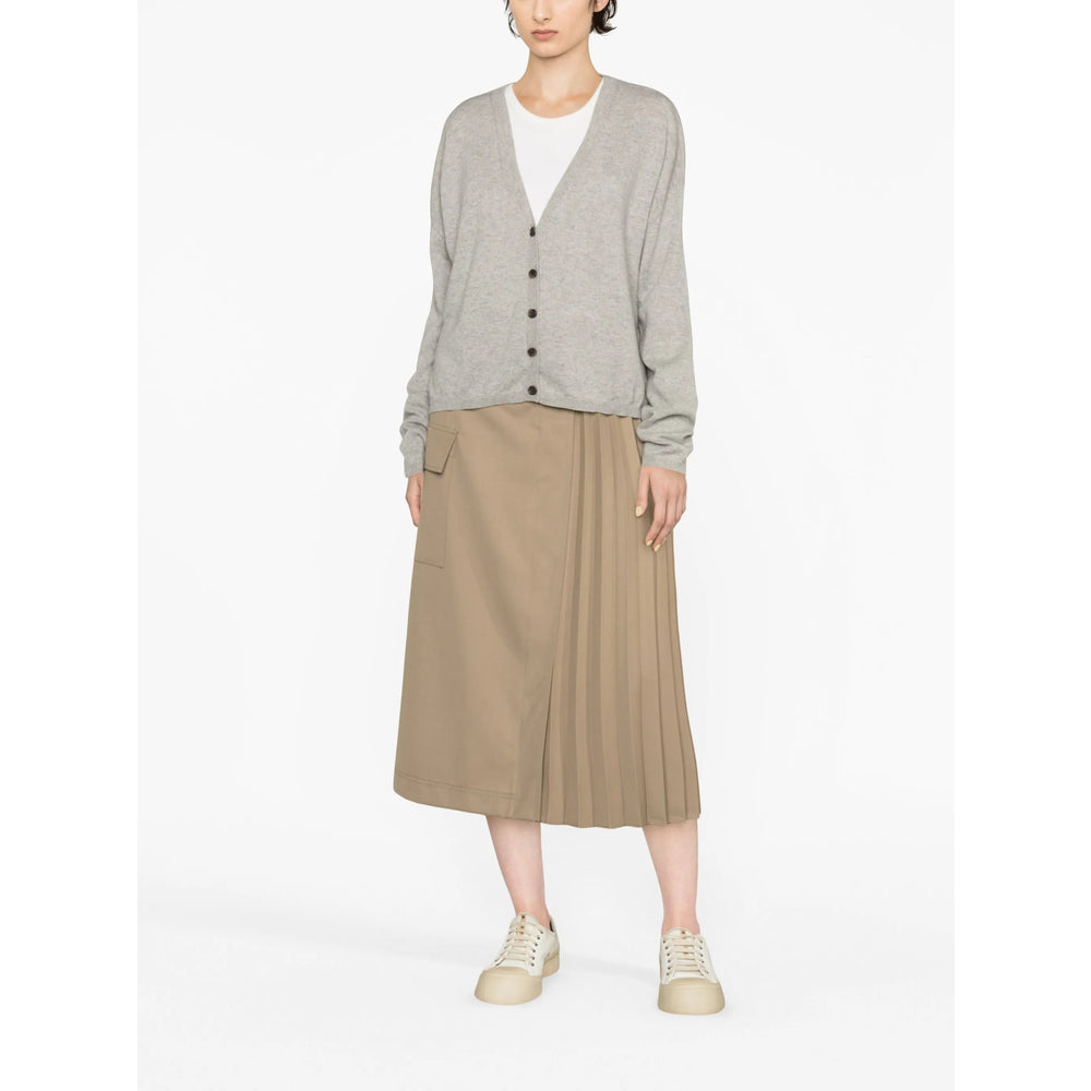 Lisa Yang Grey Knitwear - Cardigans Women LISA YANG