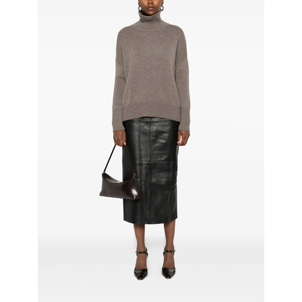 Lisa Yang Brown Knitwear - Jumpers Women LISA YANG