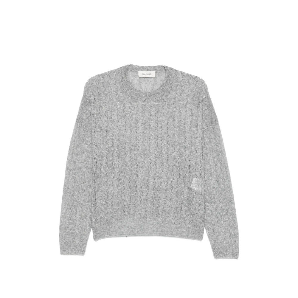 Lisa Yang Grey Knitwear - Jumpers Women LISA YANG
