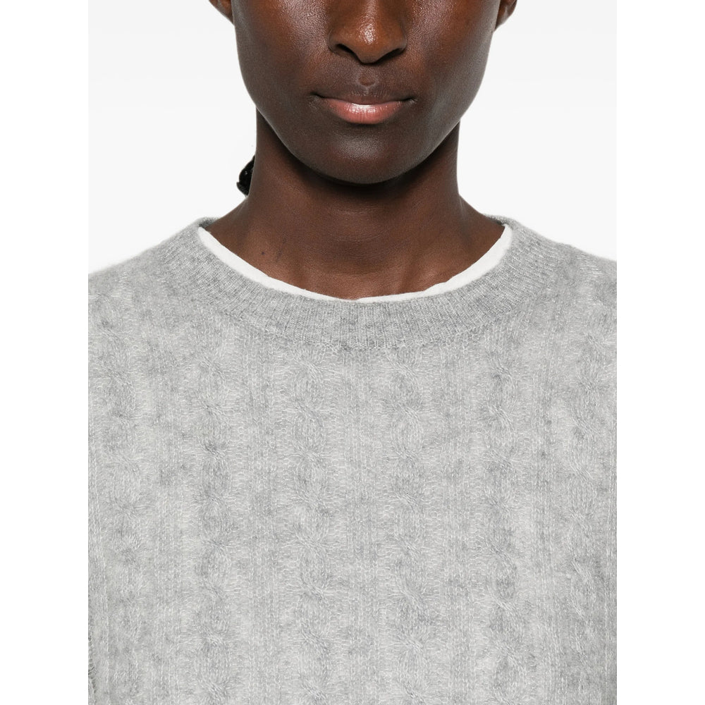 Lisa Yang Grey Knitwear - Jumpers Women LISA YANG