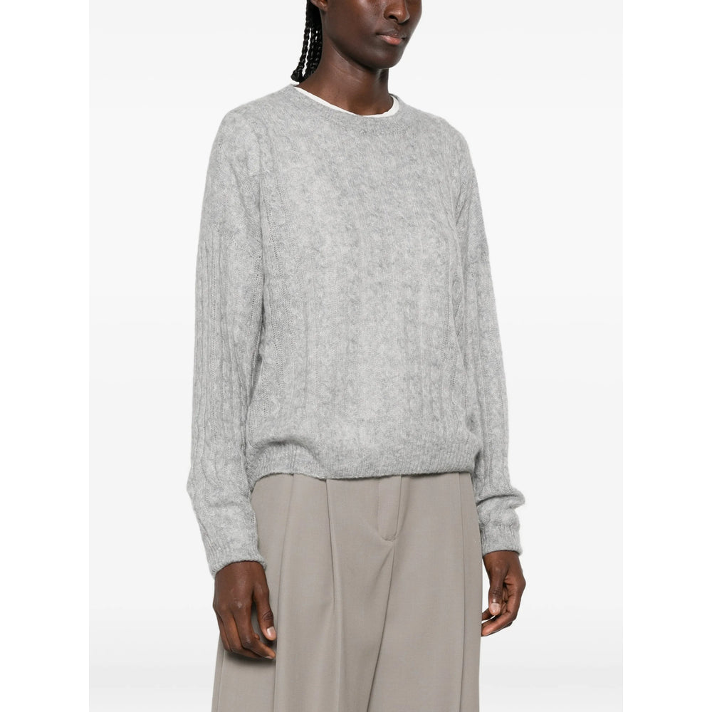Lisa Yang Grey Knitwear - Jumpers Women LISA YANG