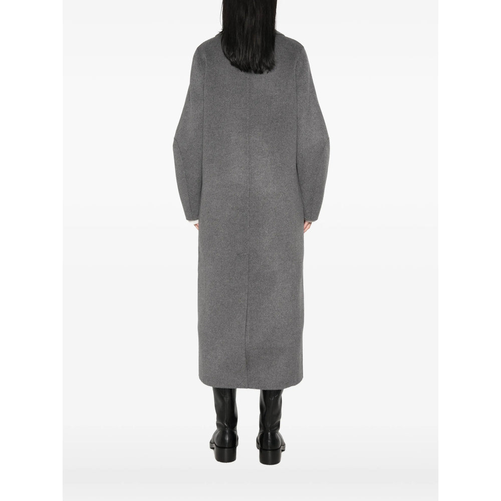 Lisa Yang Grey Coats - Double Breasted & Peacoats Women LISA YANG