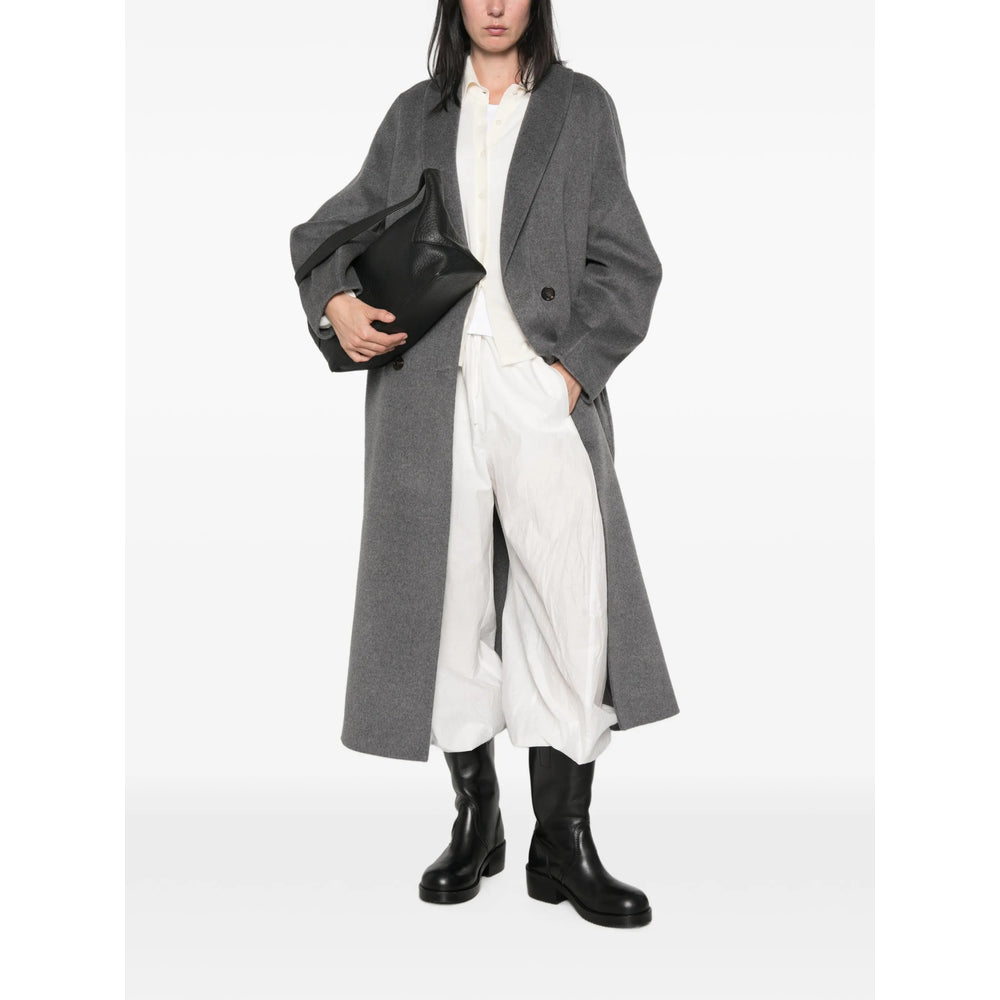 Lisa Yang Grey Coats - Double Breasted & Peacoats Women LISA YANG