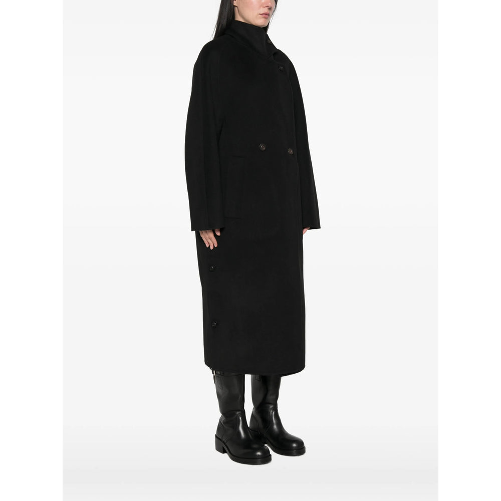 Lisa Yang Black Coats - Double Breasted & Peacoats Women LISA YANG