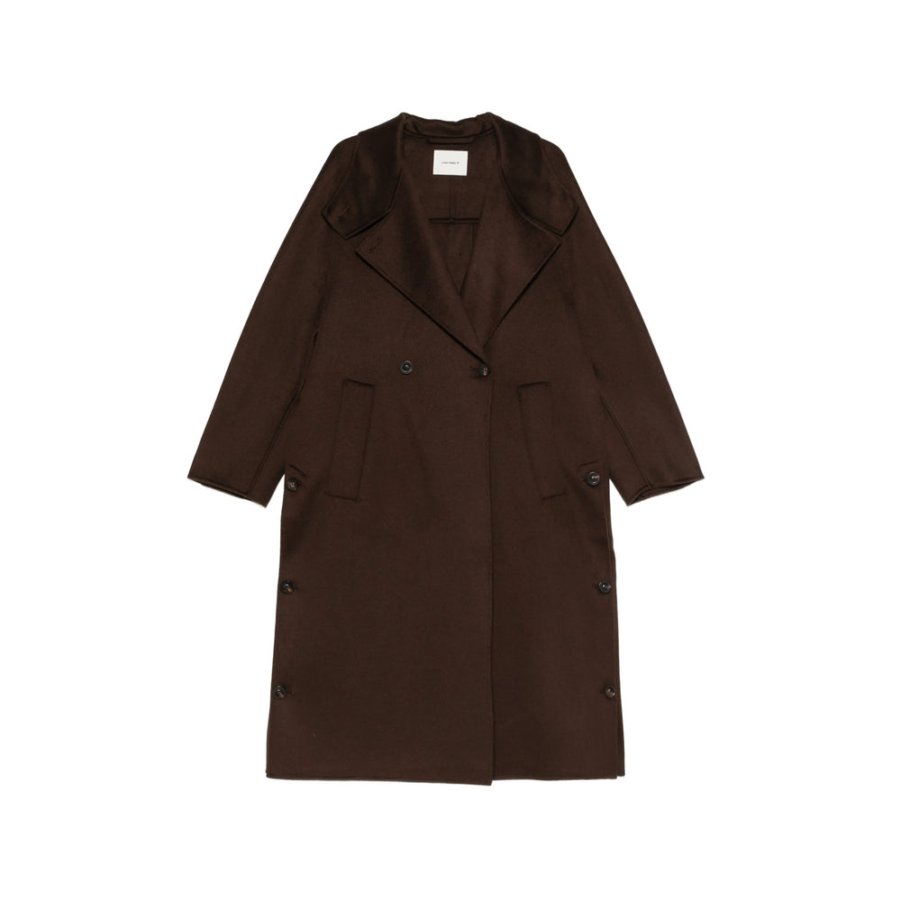 Lisa Yang Brown Coats - Double Breasted & Peacoats Women LISA YANG