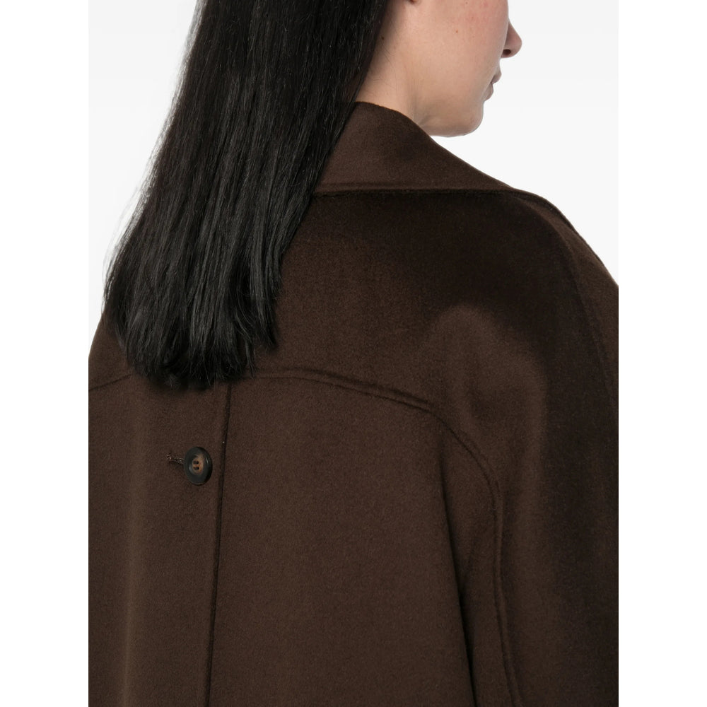 Lisa Yang Brown Coats - Double Breasted & Peacoats Women LISA YANG