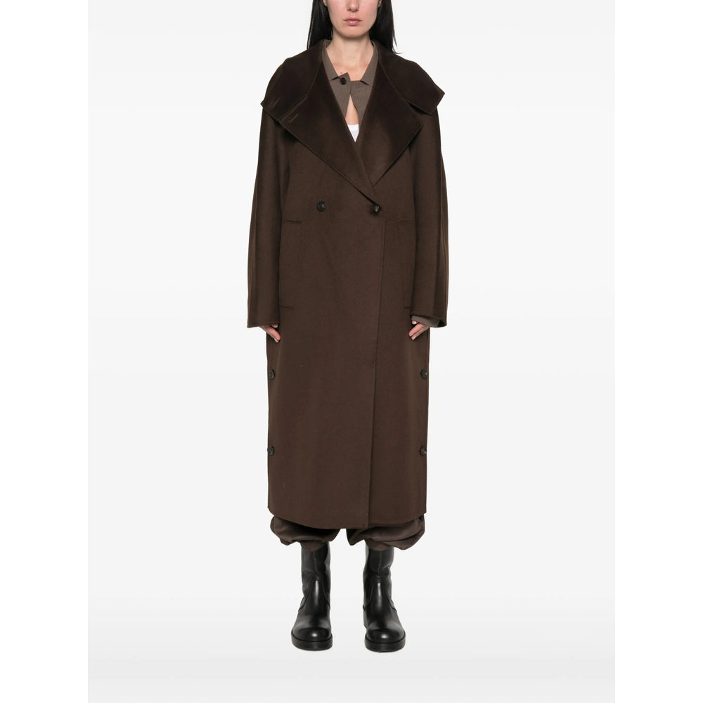 Lisa Yang Brown Coats - Double Breasted & Peacoats Women LISA YANG