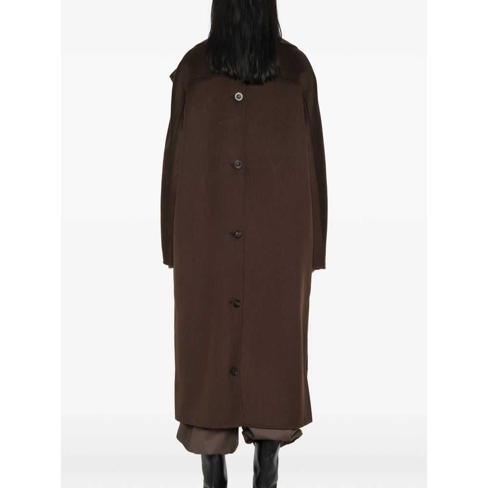Lisa Yang Brown Coats - Double Breasted & Peacoats Women LISA YANG