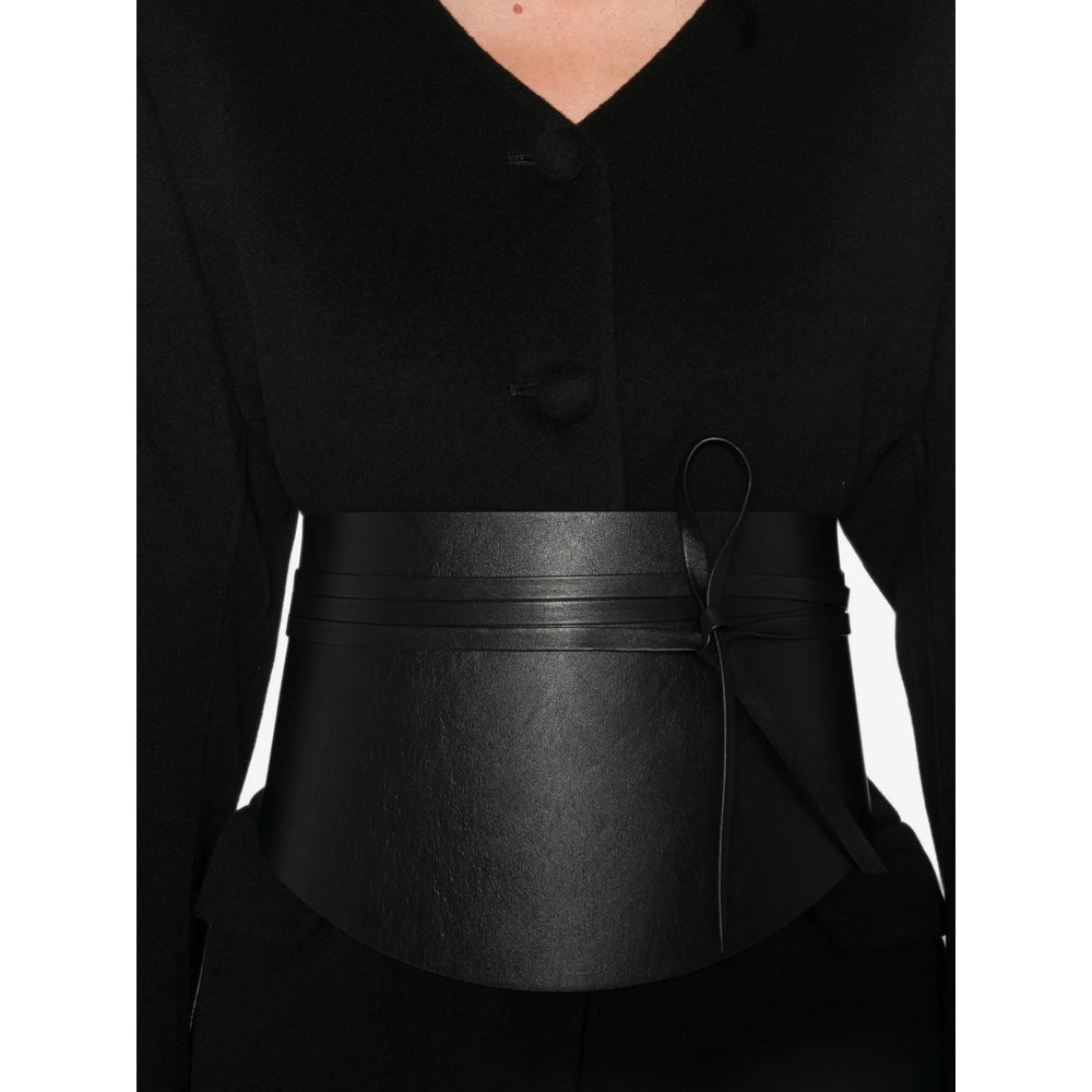 Lisa Yang Black Coats - Single Breasted Coats Women LISA YANG