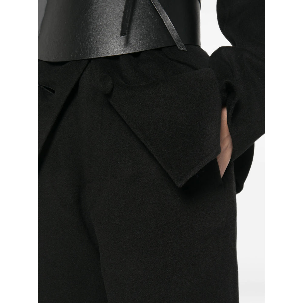 Lisa Yang Black Trousers - Straight Trousers Women LISA YANG