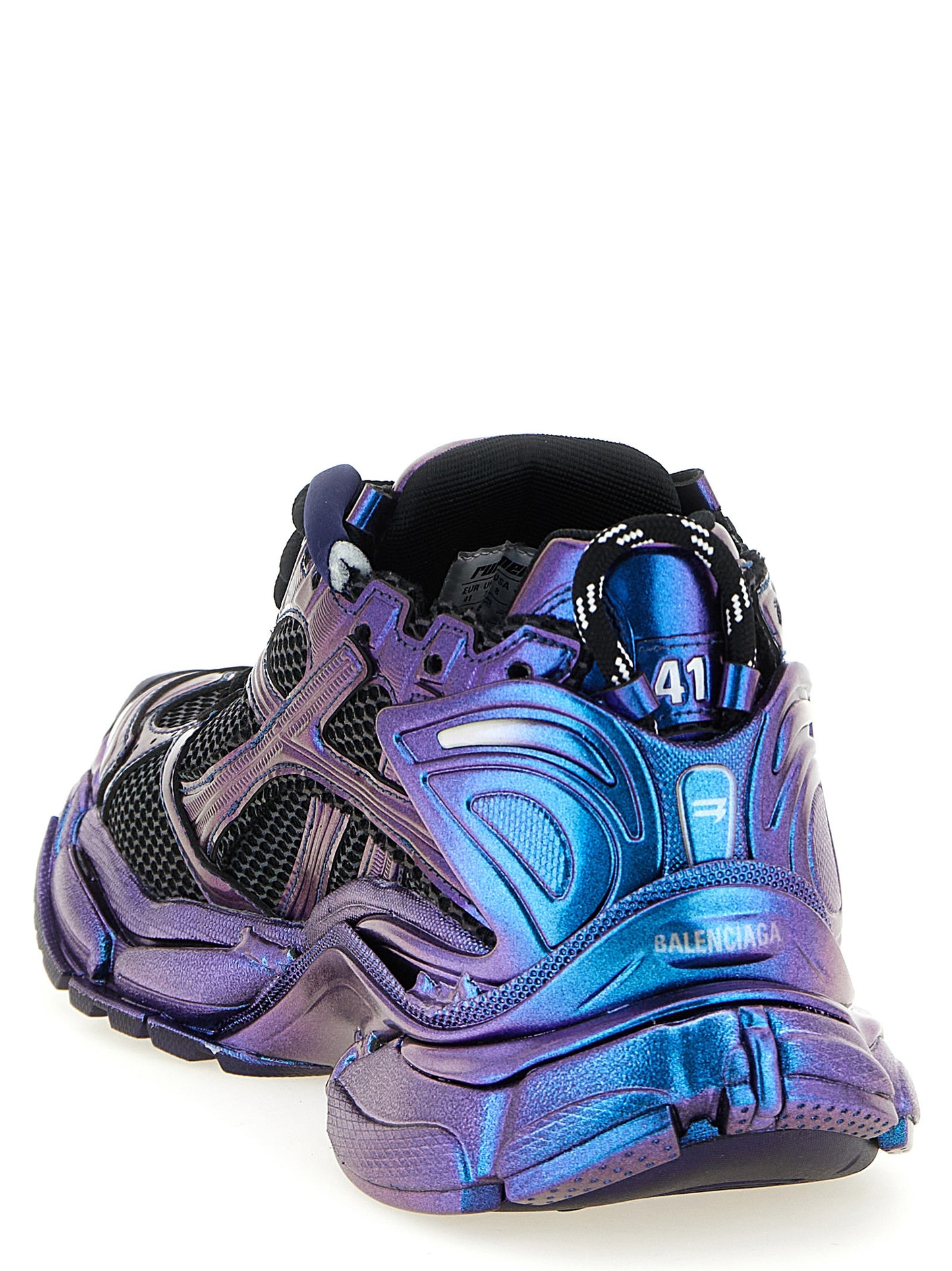 Balenciaga Men 'Runner Iridescent' Sneakers BALENCIAGA