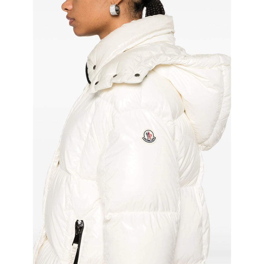 Moncler White Jackets - Puffer Jackets Women MONCLER