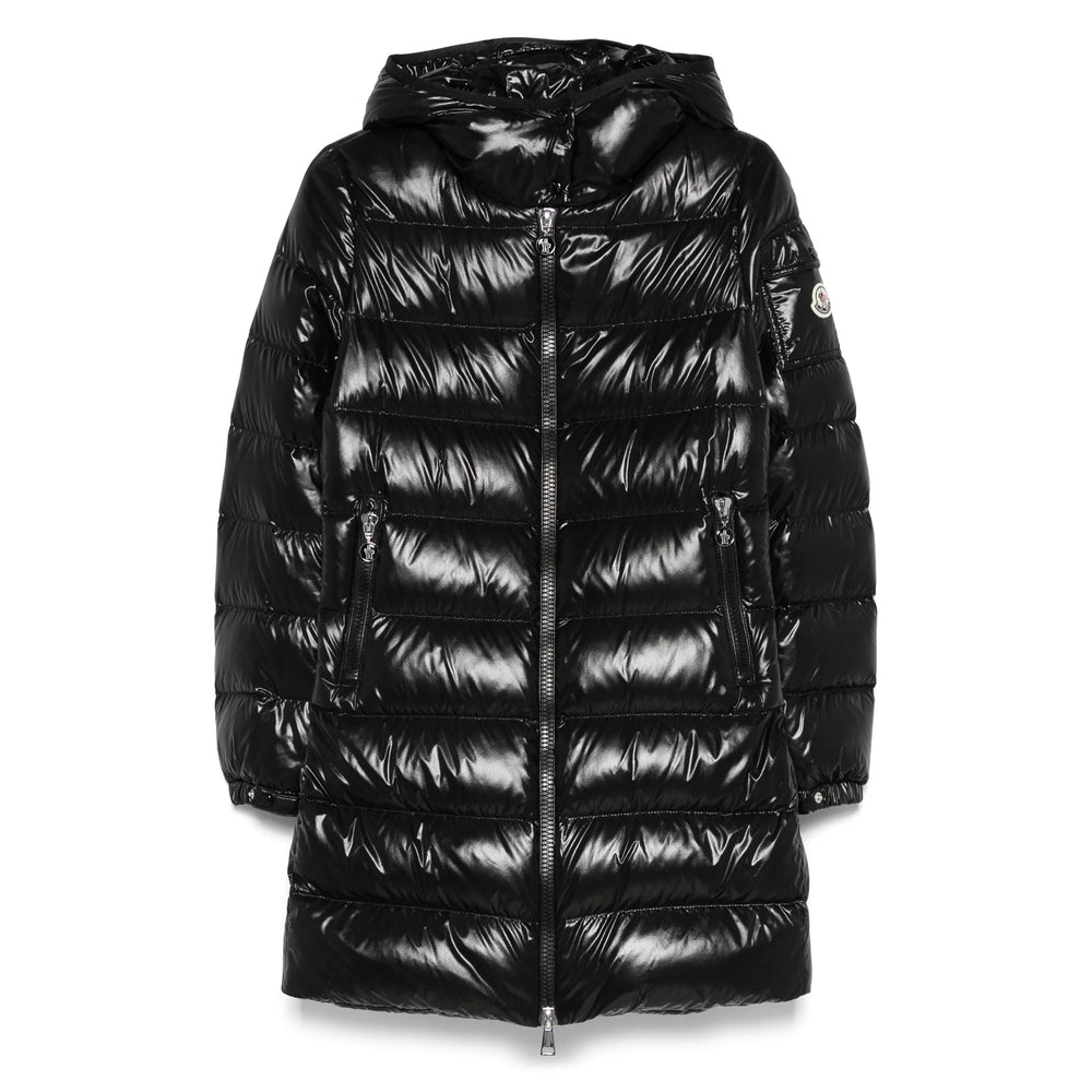 Moncler Black Coats - Single Breasted Coats Women MONCLER