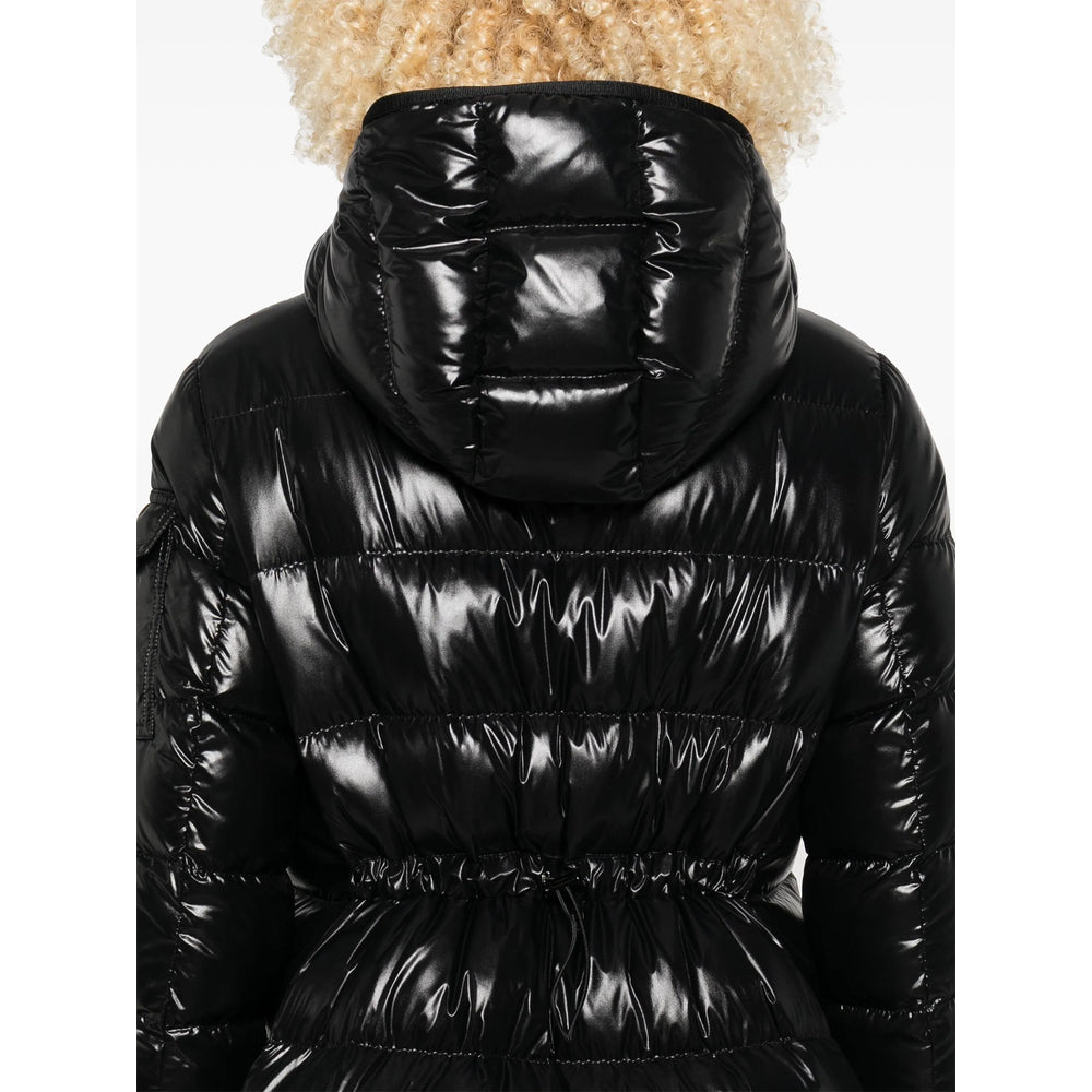 Moncler Black Coats - Single Breasted Coats Women MONCLER