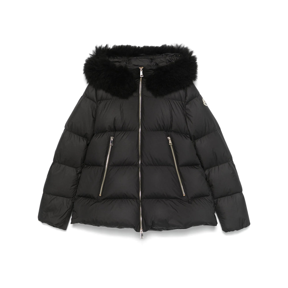 Moncler Black Coats - Parka Coats Women MONCLER