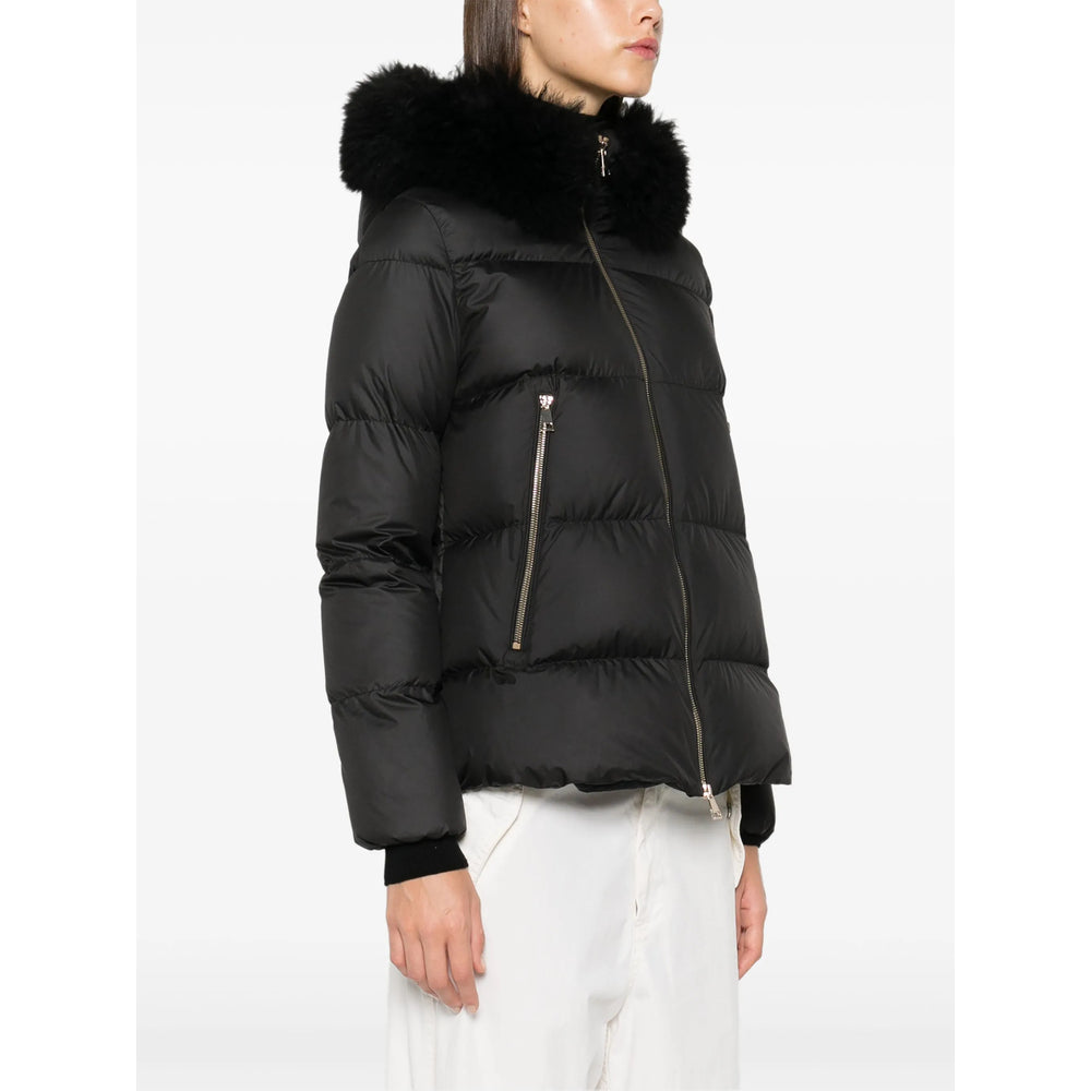 Moncler Black Coats - Parka Coats Women MONCLER