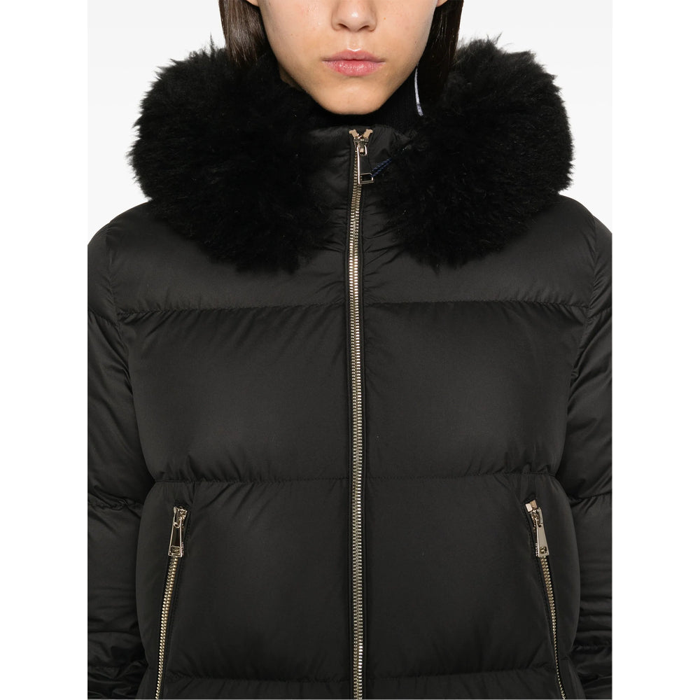 Moncler Black Coats - Parka Coats Women MONCLER