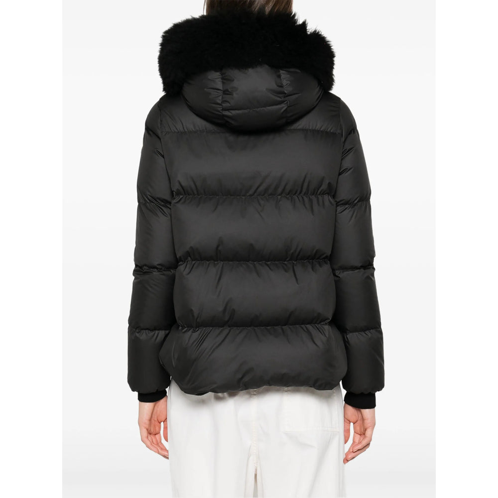 Moncler Black Coats - Parka Coats Women MONCLER