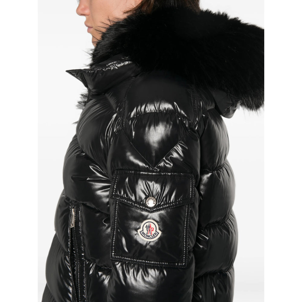 Moncler Black Jackets - Puffer Jackets Women MONCLER