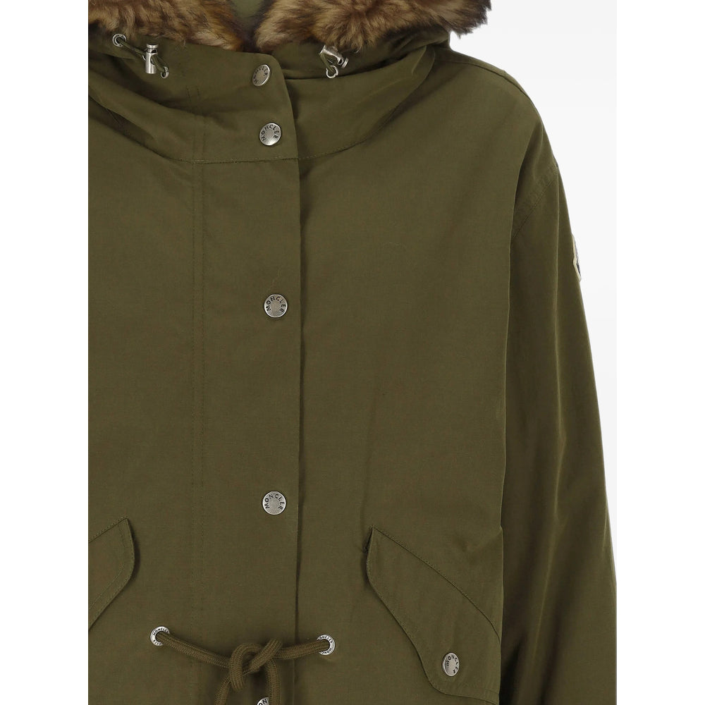 Moncler Green Coats - Parka Coats Women MONCLER