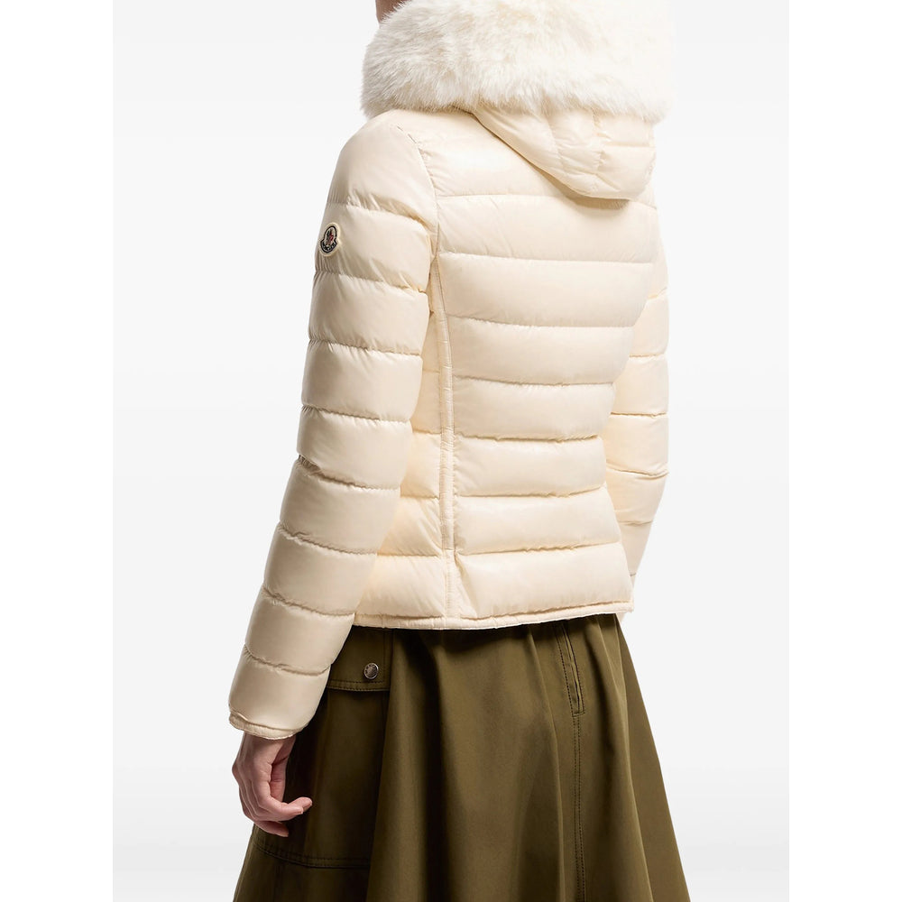 Moncler White Jackets - Puffer Jackets Women MONCLER