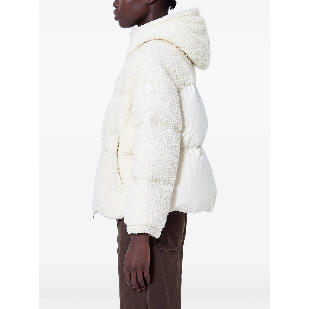 Moncler Neutrals Jackets - Puffer Jackets Women MONCLER