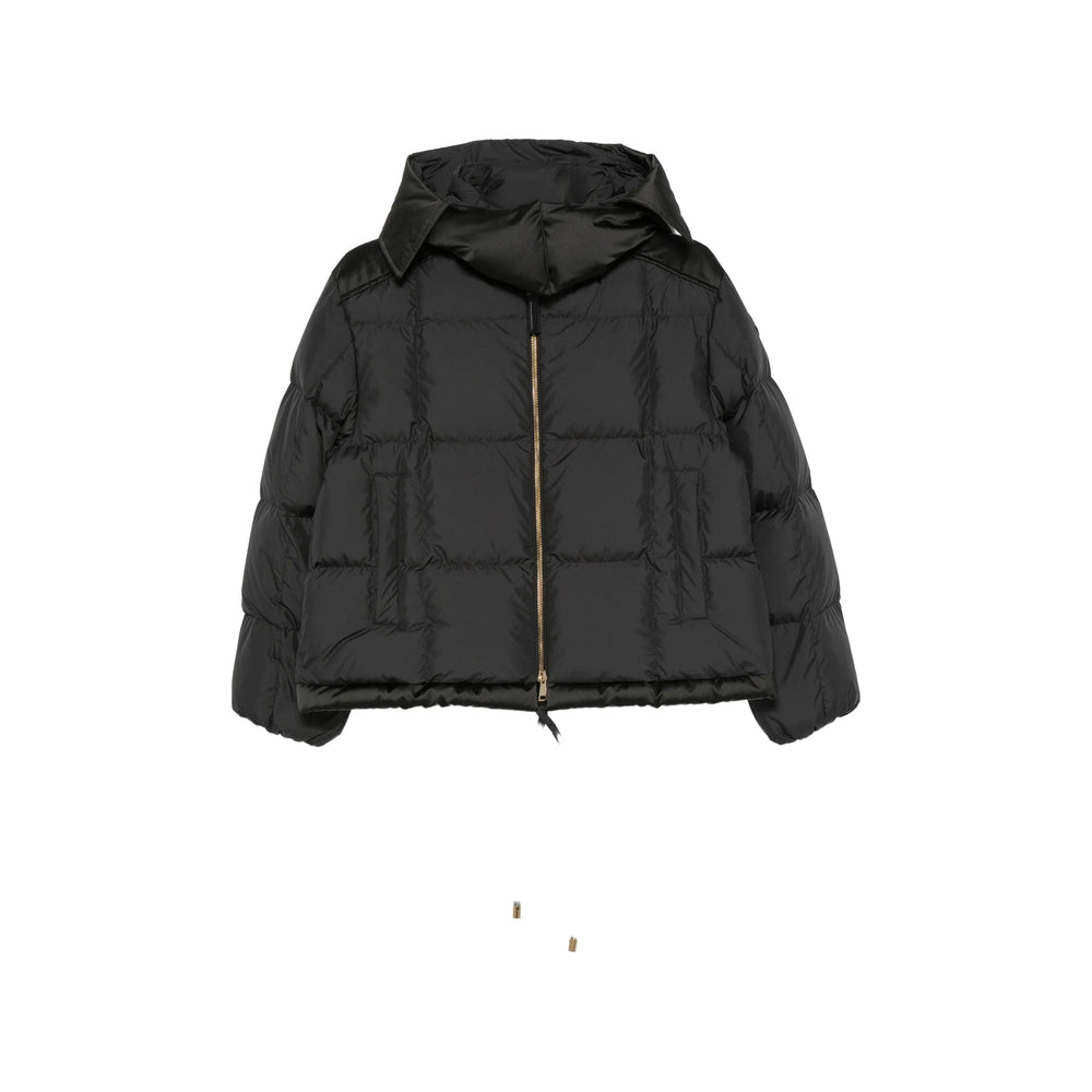 Moncler Black Jackets - Puffer Jackets Women MONCLER