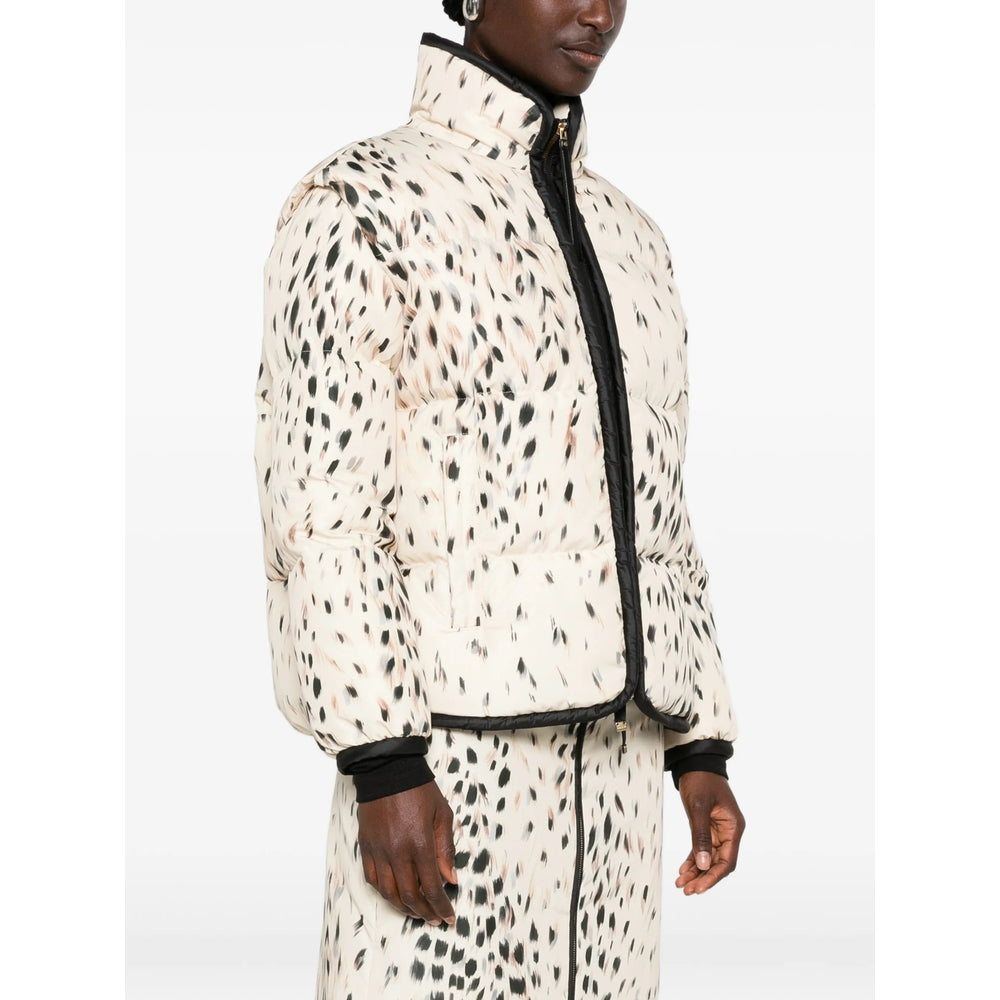 Moncler Neutrals Jackets - Puffer Jackets Women MONCLER