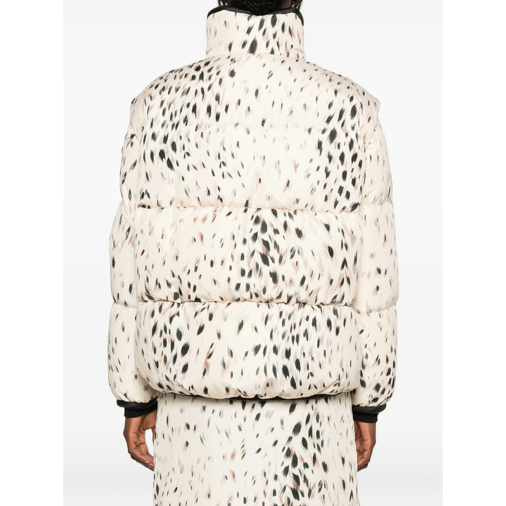 Moncler Neutrals Jackets - Puffer Jackets Women MONCLER
