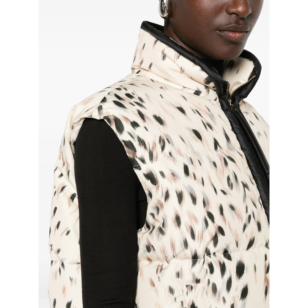 Moncler Neutrals Jackets - Puffer Jackets Women MONCLER
