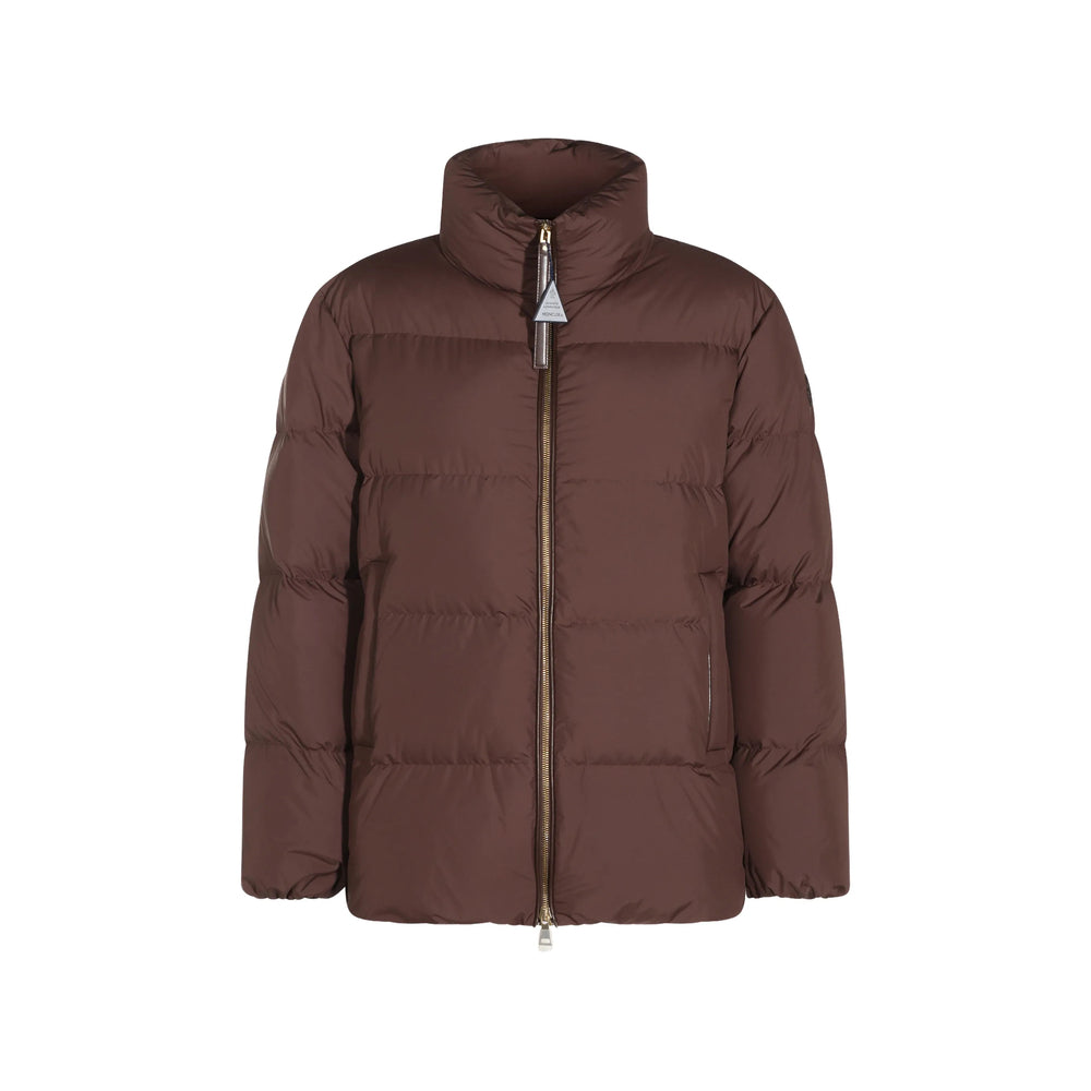 Moncler Brown Jackets Women MONCLER