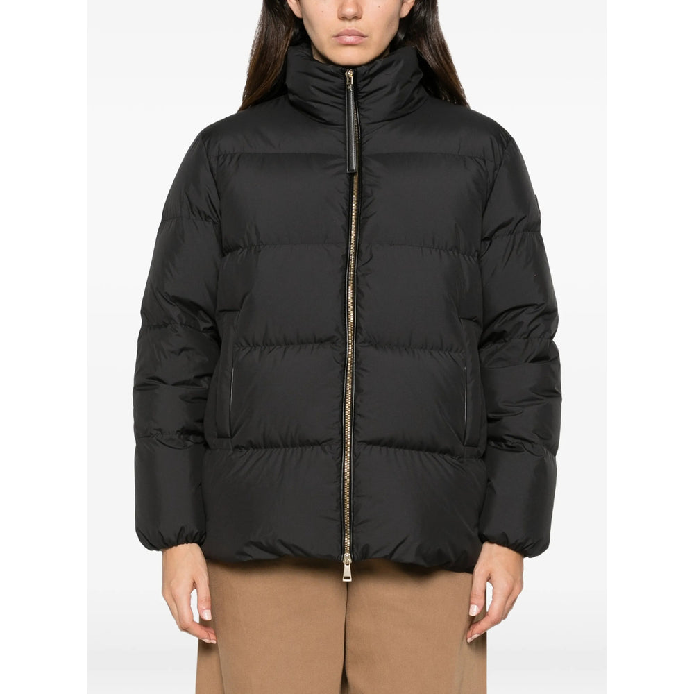 Moncler Black Jackets - Puffer Jackets Women MONCLER