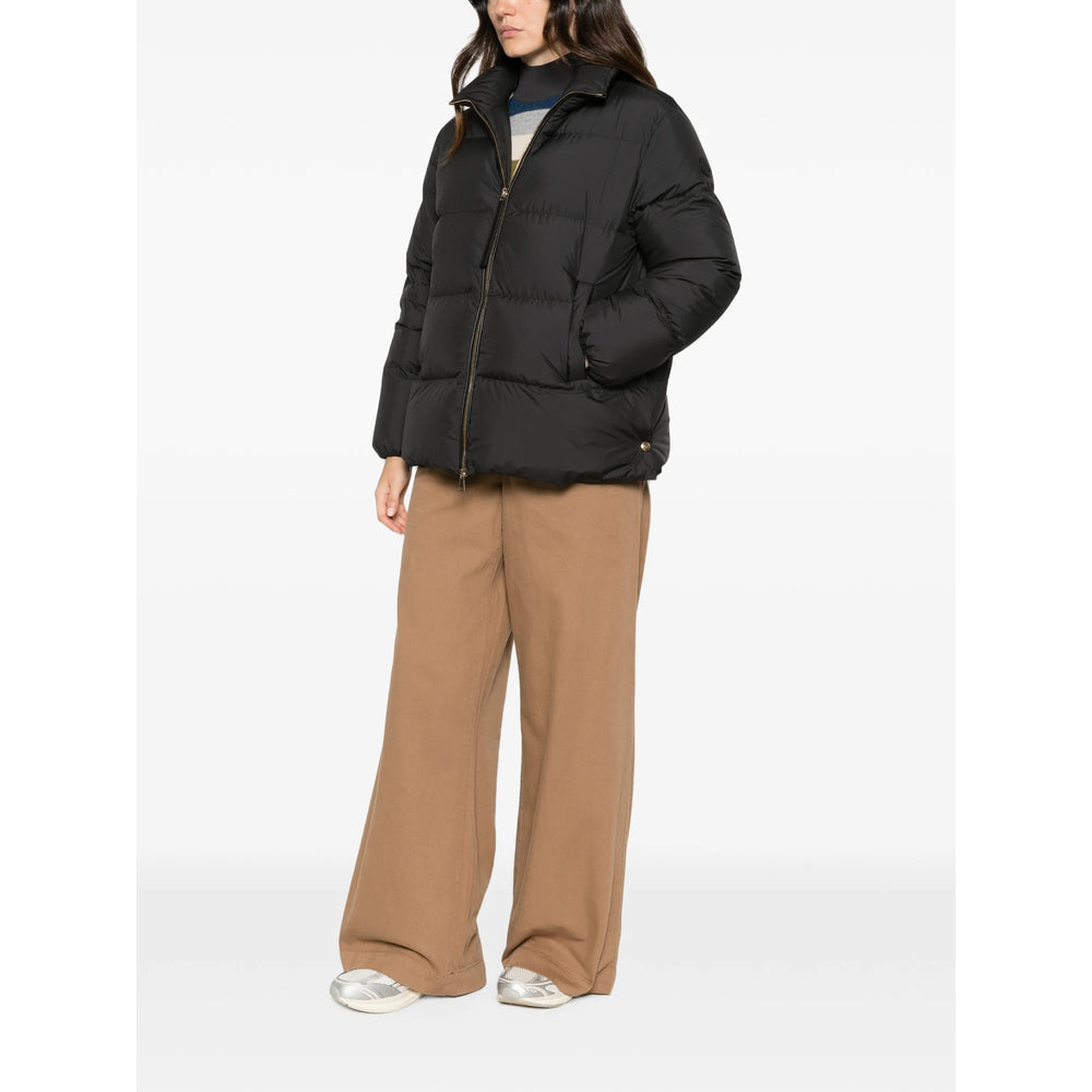 Moncler Black Jackets - Puffer Jackets Women MONCLER