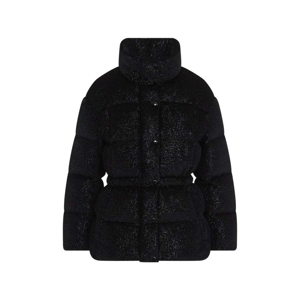 Moncler Black Coats - Oversized Coats Women MONCLER