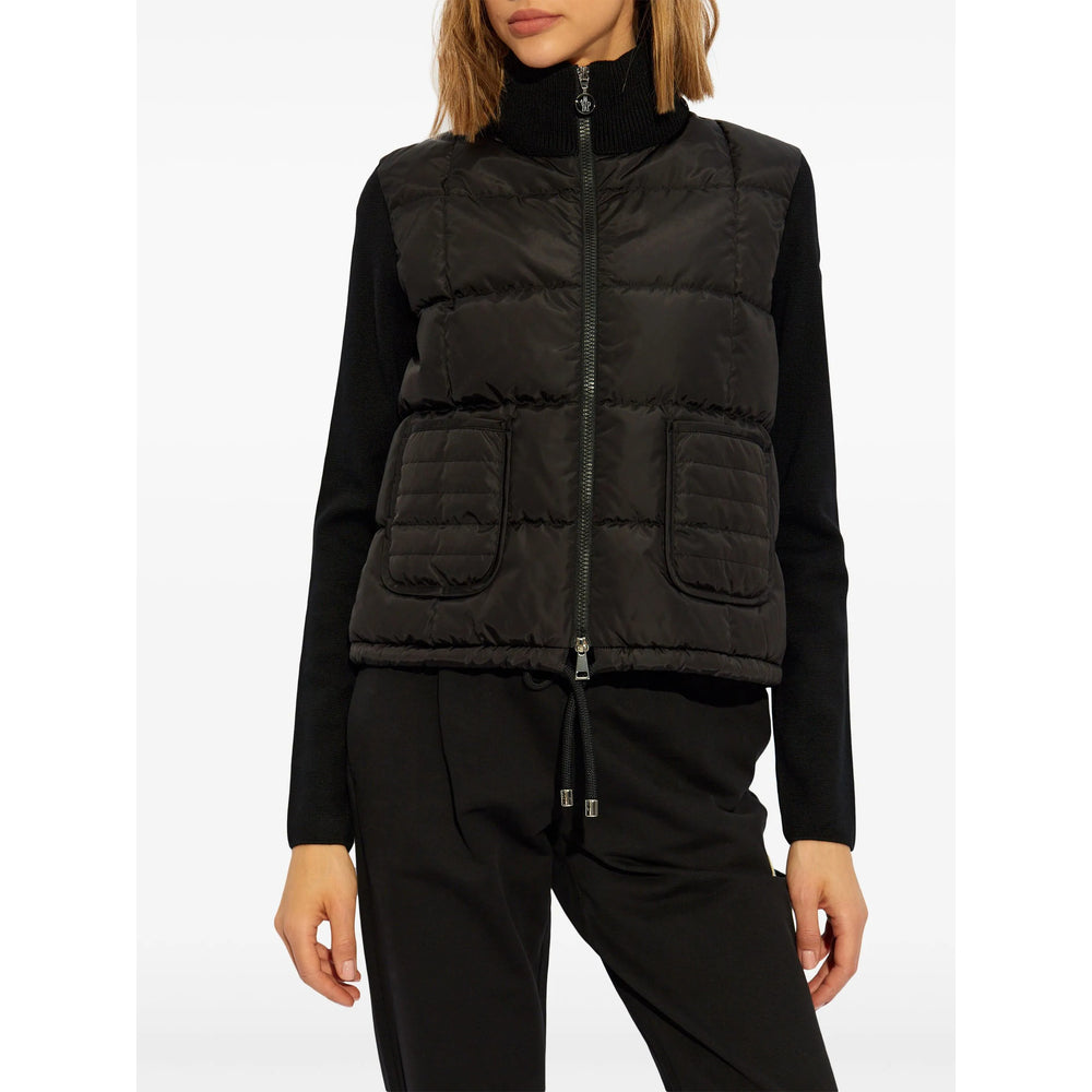 Moncler Black Jackets - Puffer Jackets Women MONCLER