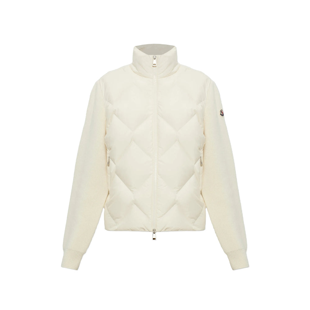 Moncler Neutrals Jackets - Puffer Jackets Women MONCLER