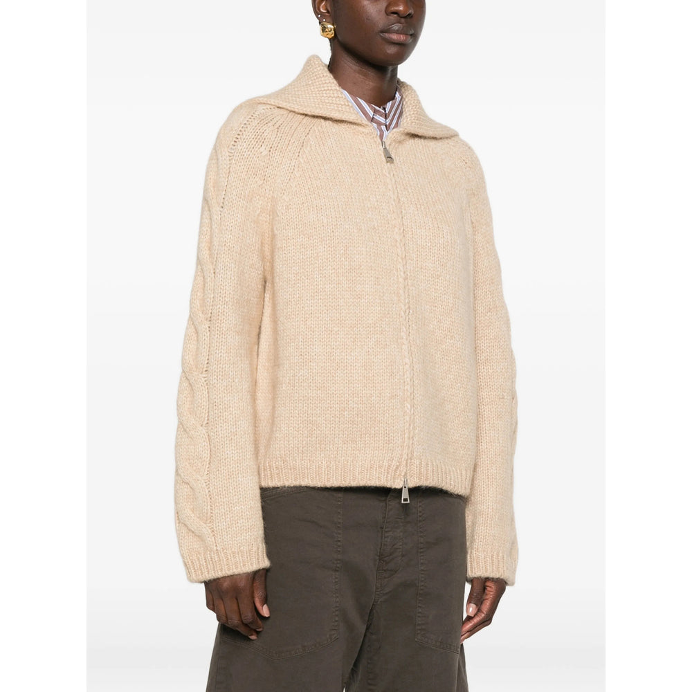 Moncler Neutrals Knitwear - Cardigans Women