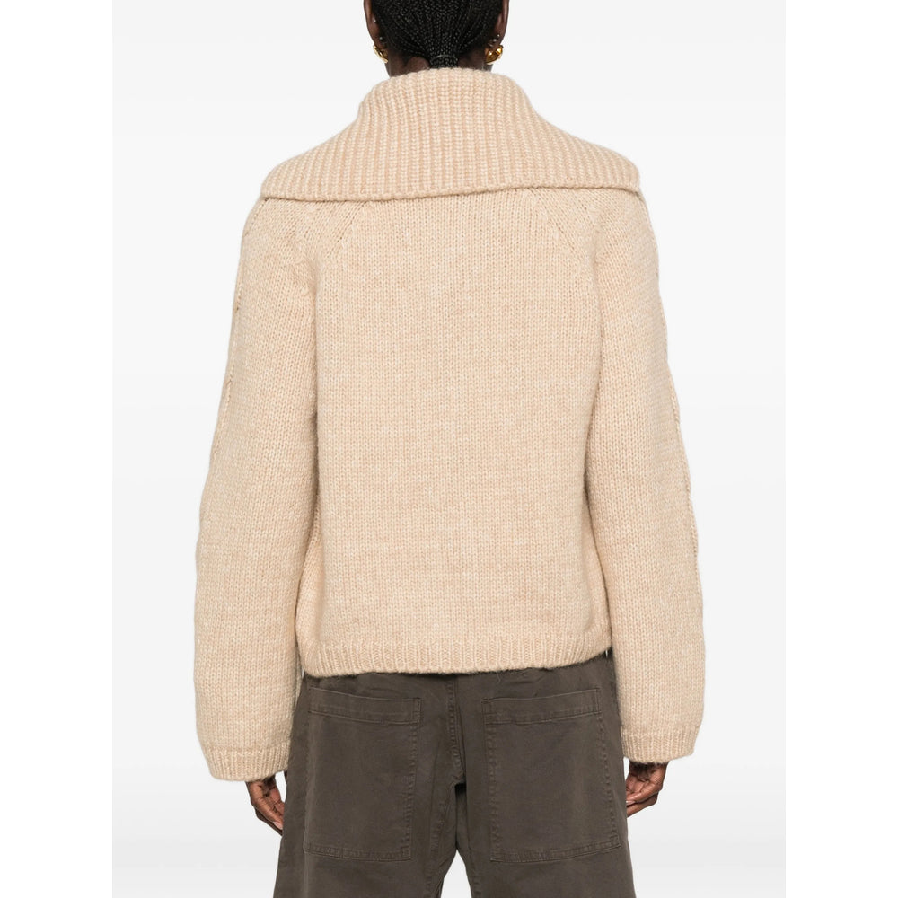 Moncler Neutrals Knitwear - Cardigans Women